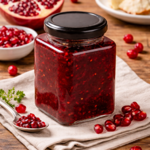 Home pomegranate jam